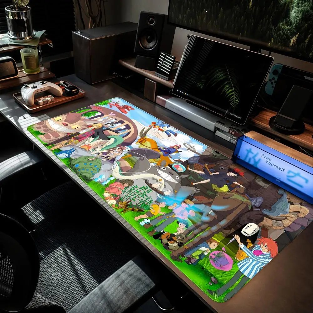 Фото Коврик для мыши Studio G-Ghibli XXL, декоративный коврик для стола, большой игровой коврик для мыши для компьютера, клавиатуры, ноутбука №4