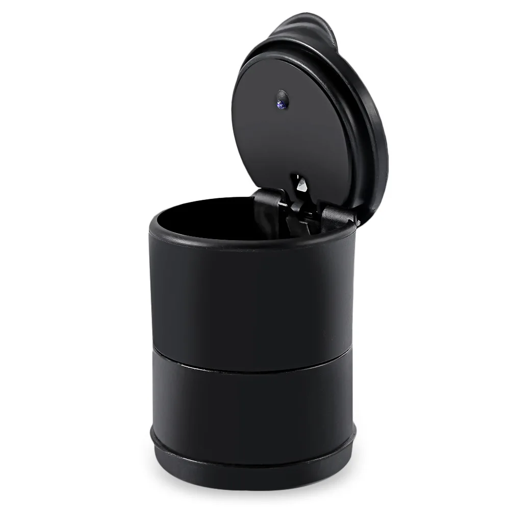 

Car Ashtray 4S Shop LED Flip Ashtray Car Interior Supplies Flame Retardant Material High Temperature Resistance