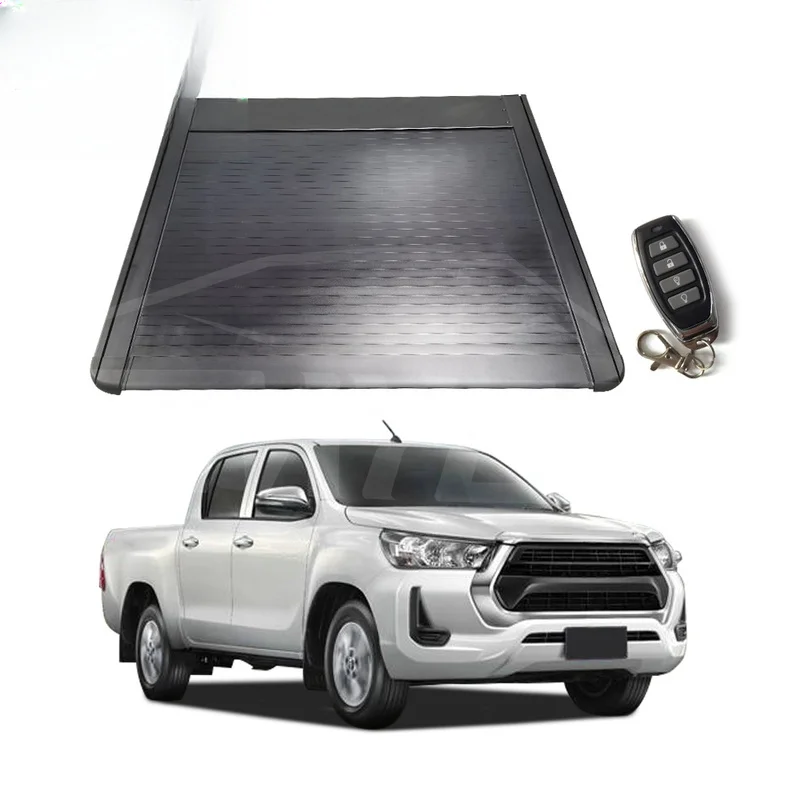 Фото Электрическая роллетная крышка кузова (тент) из алюминия для пикапов Isuzu D-Max, Ranger, Amarok, Hilux №1