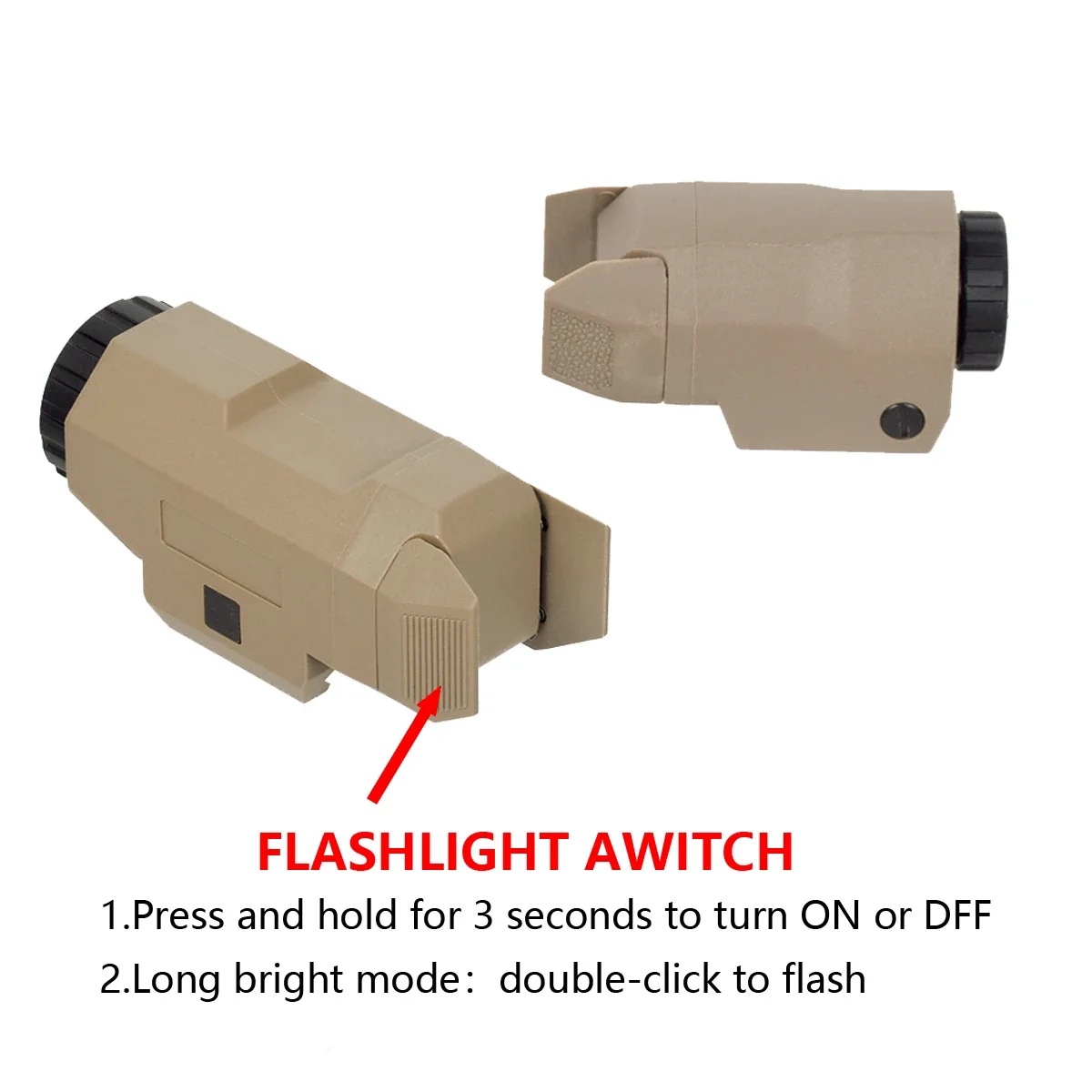 Тактический INFORCE APL APL-C оружие пистолет фонарь для страйкбольной винтовки