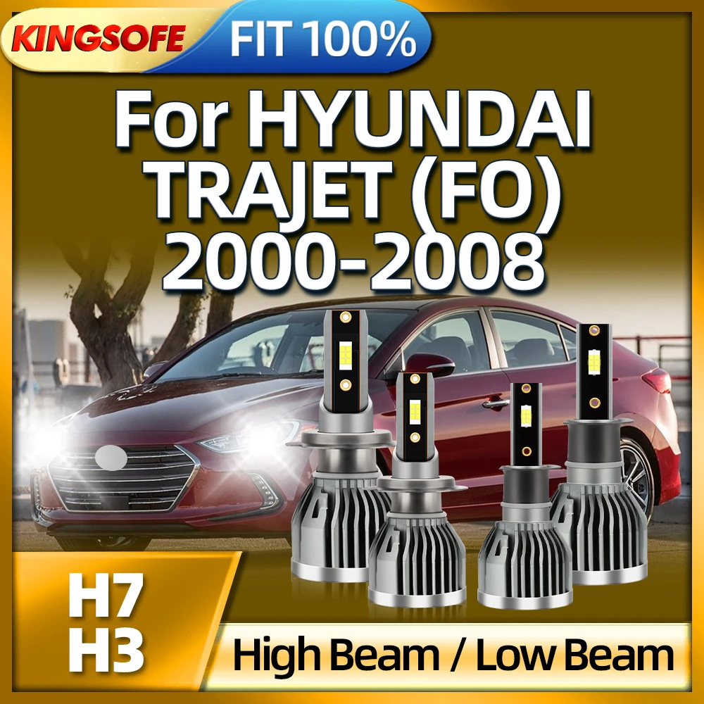 

Светодиодные фары Roadsun H7, чипы CSP, лампы головного света 130 Вт для HYUNDAI Trip FO 2000 2001 2002 2003 2004 2005 2006 2007