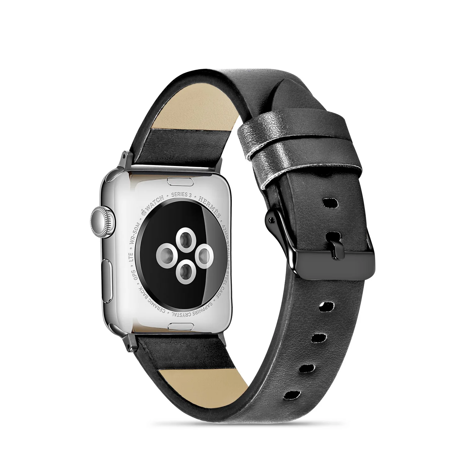 Leather strap For Apple Watch 45mm 41mm 44mm 42mm 40mm 38mm Smart replacement bracelet wristband For iwatch series 7 6 5 4 3 SE