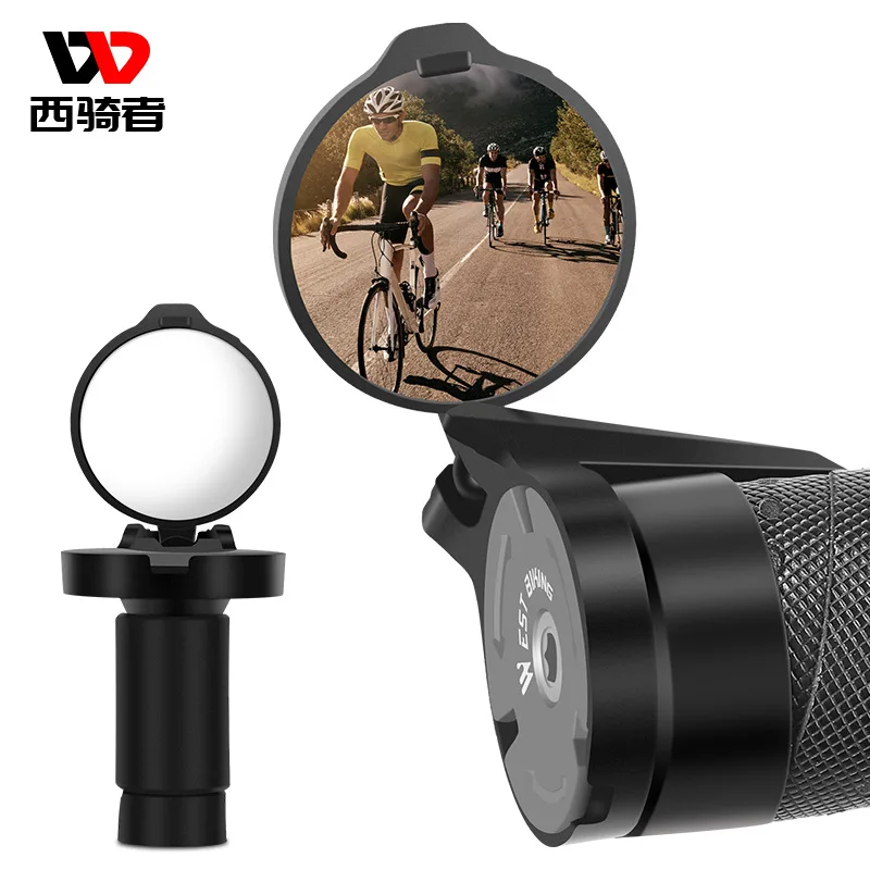 Bicycle Handlebar End Rearview Mirror Road Bicycle Convex Back Sight Reflector Mtb Cycling Rear View Mirror Bike Accessories