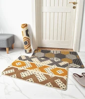 entrance rug door mat nordic style household dust removal anti slip water absorption kitchen wear resistant friction pad