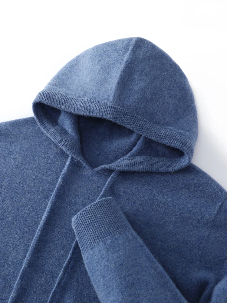 Роскошный мужской свитер из 100% кашемира на выбор осень-зима толстый теплый