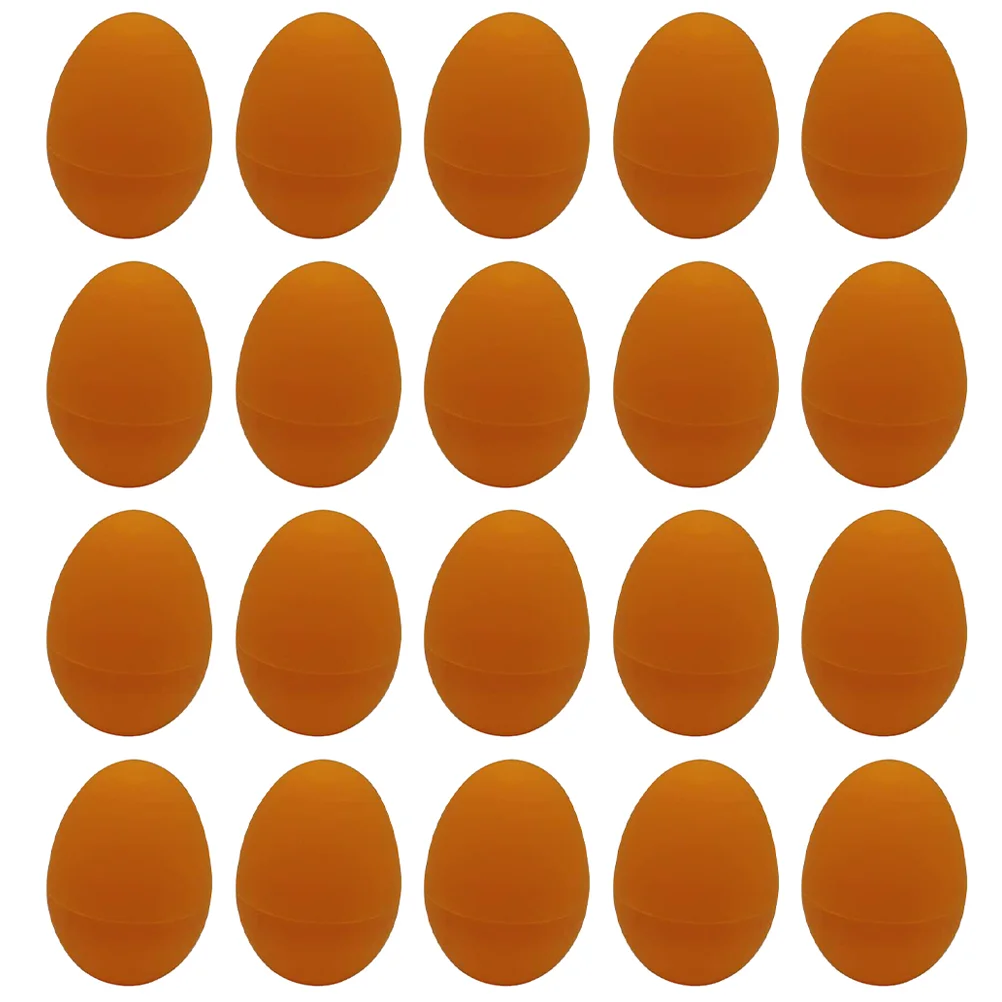 

20 Pcs Easter Egg Shell Plastic Easter Egg Easter Party Decor (Random Color)
