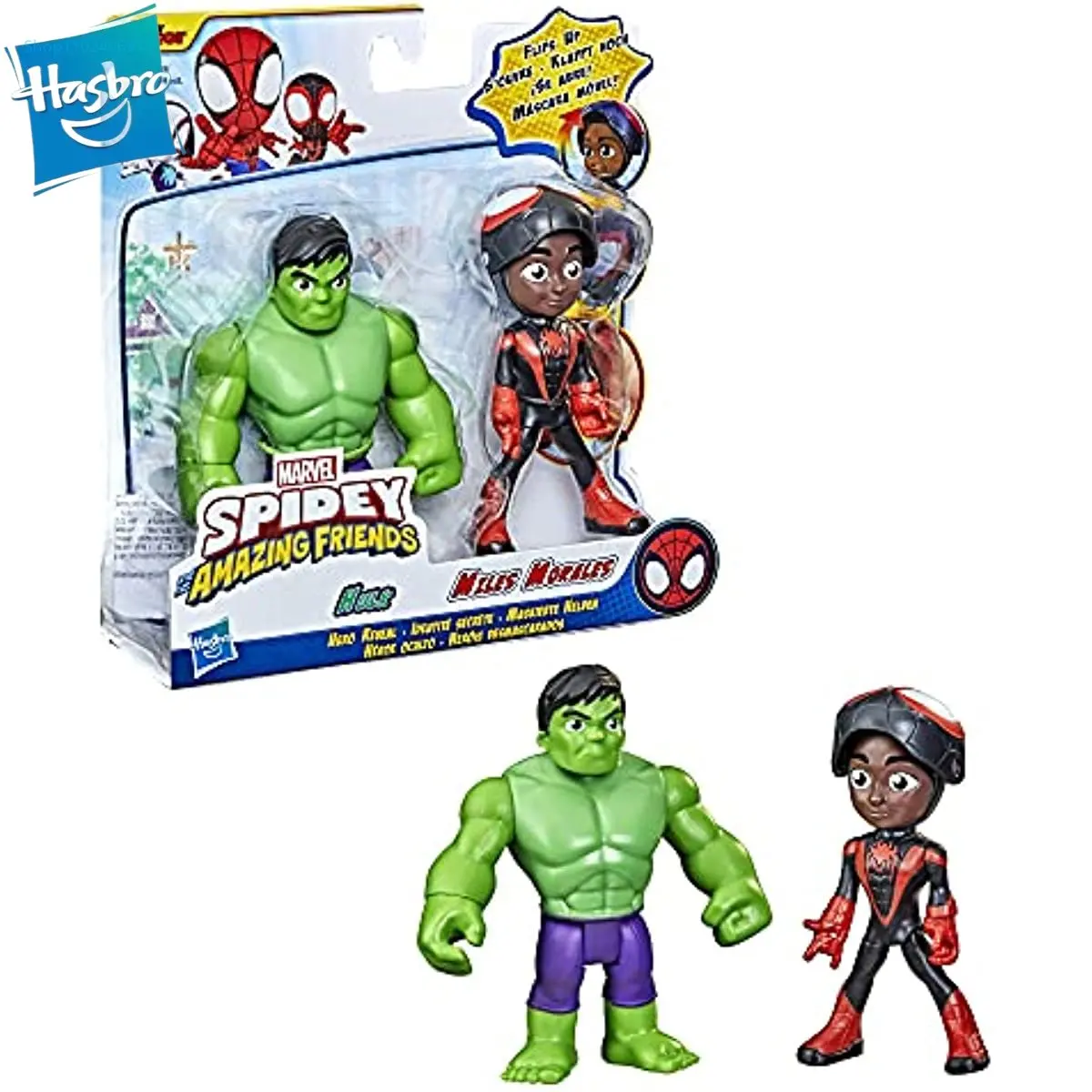 

Hasbro Marvel Spider-Man Hulk Action Figures Genuine Figures Model Collection Hobby Kids Toy Birthday Gifts