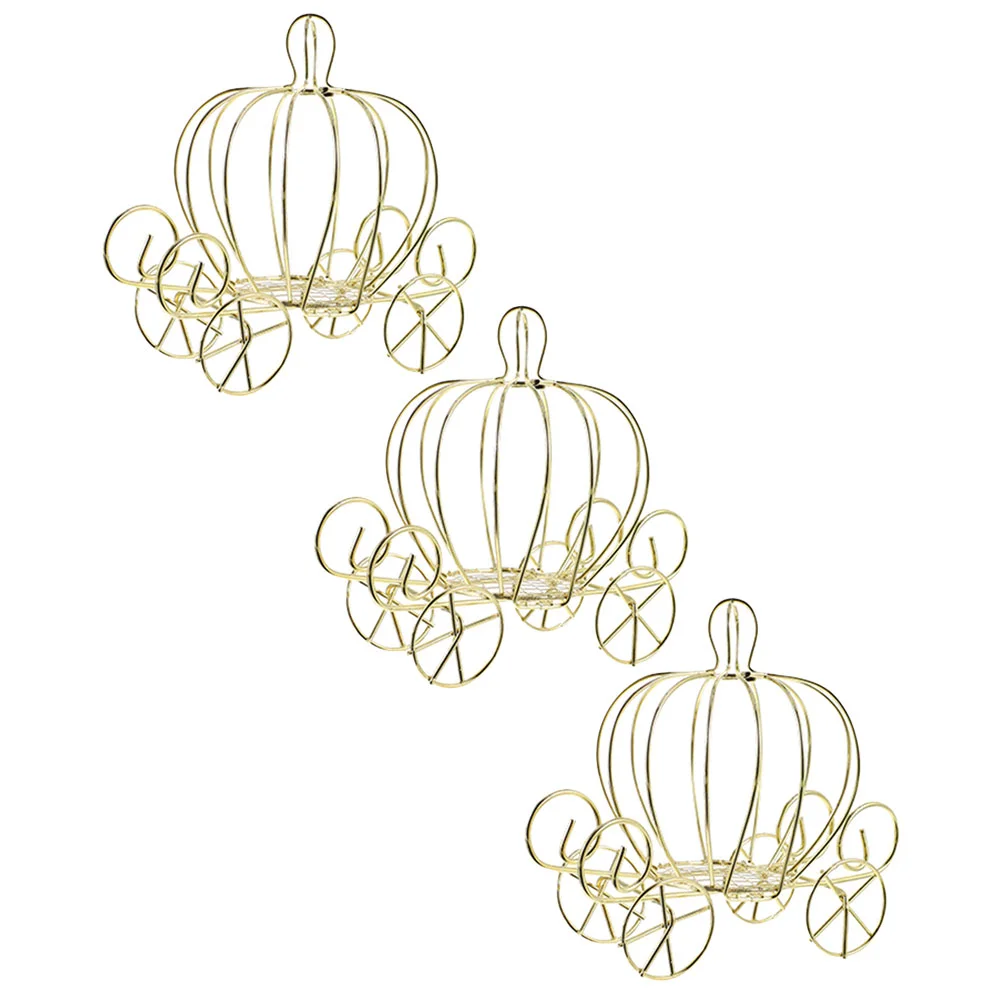 

3pcs Metal Candy Boxes Candies Packaging Containers Chocolate Boxes