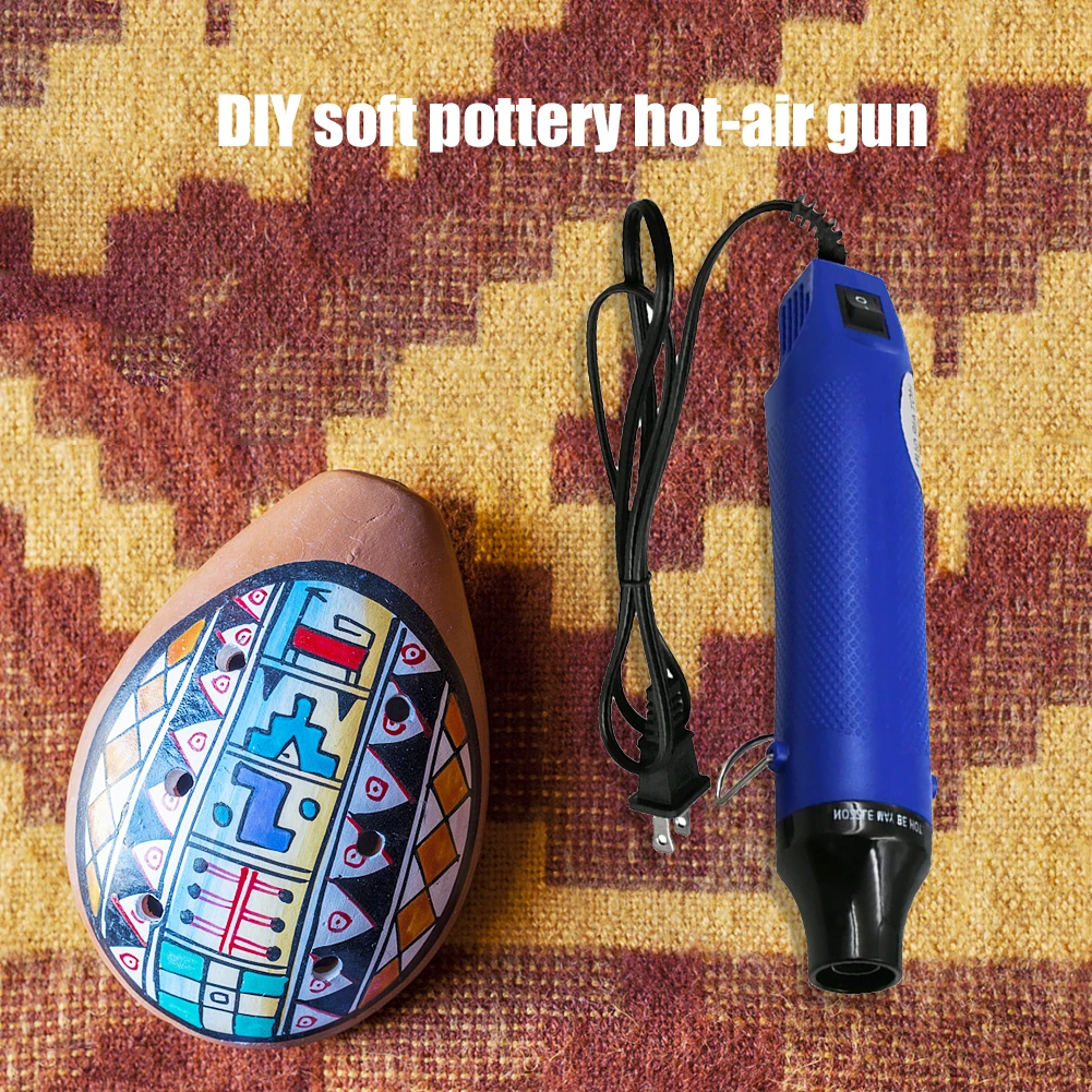 

Professional Electric Hot Air Tools Soft Ceramics Electric Heat Equipment DIY Using for Rubber Stamp Shrinkable Sheet Supplies