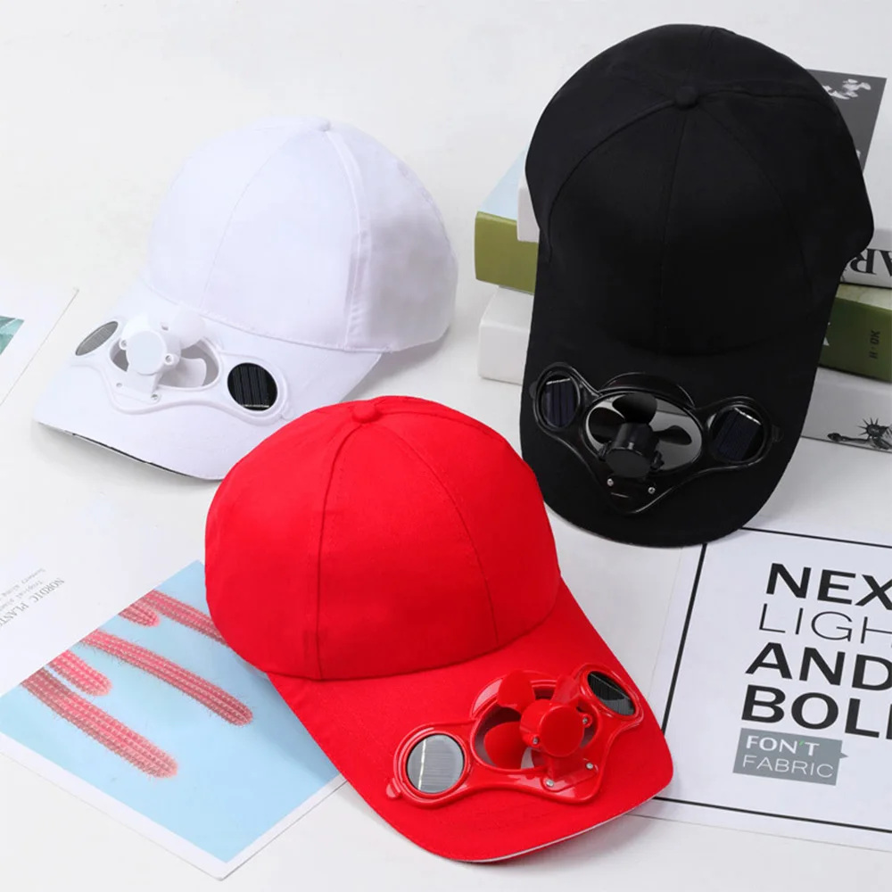 

Хит продаж, бейсбольная шляпа, головной убор с солнечным охлаждением, домашние вентиляторы, новинка, одежда для женщин, мужчин, спортивный в...