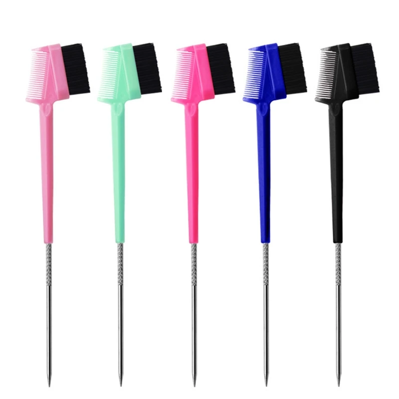 

Щетка для волос 3-в-1, двусторонняя, с хвостом