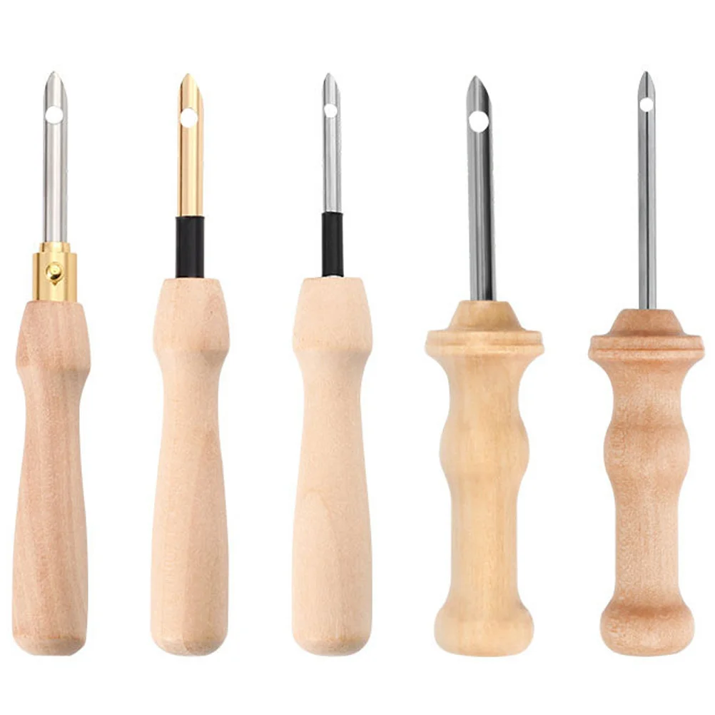 

Punch Needle Needles Embroidery Sewing Cross Diy Tool Yarn Tools Kit Hand Rug Knitting Pen Punching Crochet Adjustable