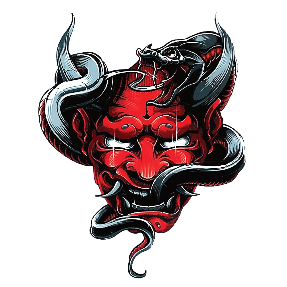 Светоотражающие автомобильные наклейки JDM Ghost Samurai декоративные на лобовое