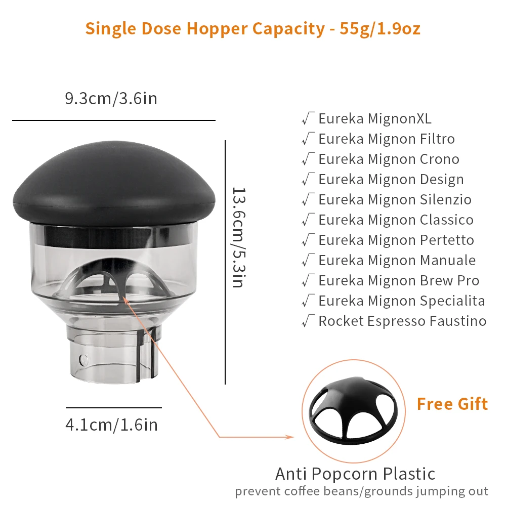 CAFEMASY кофемолка для Eureka Mignon