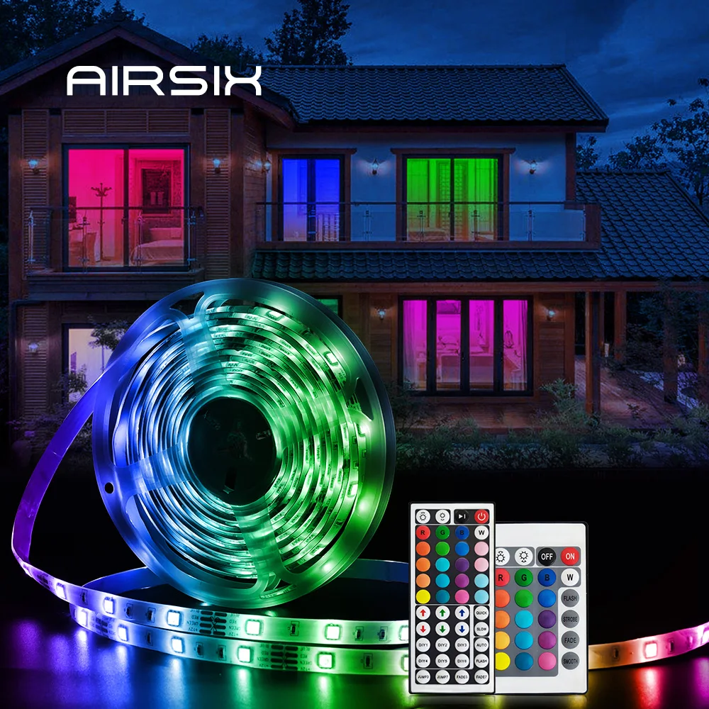 

5050 5M-30M LED Strip Light Flexible Lamp RGB Tape Diode WIFI Bluetooth IR Led Lighting For TikTok Light TV BackLight Party