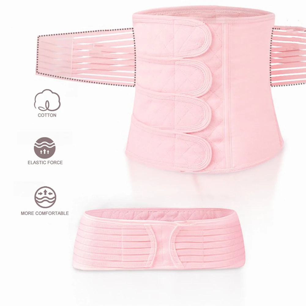 2 In 1 Women Postpartum Belt Belly Band Waist Trainer Tummy Trimmer Female Body Shaper Corset Slimming Waist Belt Bandage enlarge