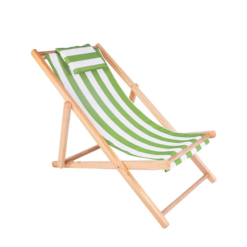 Пляжное Кресло складное кресло шезлонг из твердой древесины уличное Для отдыха