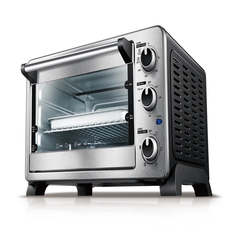 

6- Convection Toaster Oven, Stainless Steel