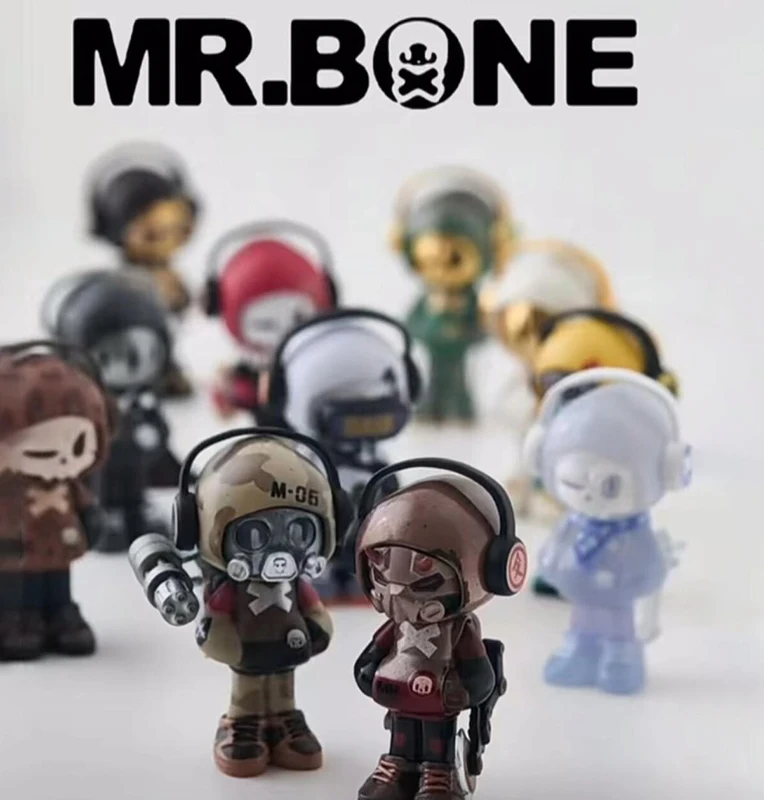 Mr.bone Mini 2-го поколения Times Travel Series слепая коробка аниме фигурка Mystery Box трендовая