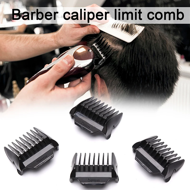 

4pcs/set Professional Universal Hair Clipper Limit Comb Replacement Guide Combs