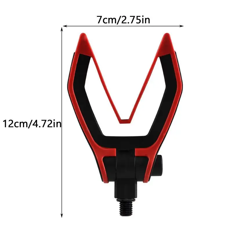 wędki karpiowej Regulowany uchwyt na wędkę Głowica Wykwintny i elegancki sprzęt wędkarski do szerokiego zasięgu