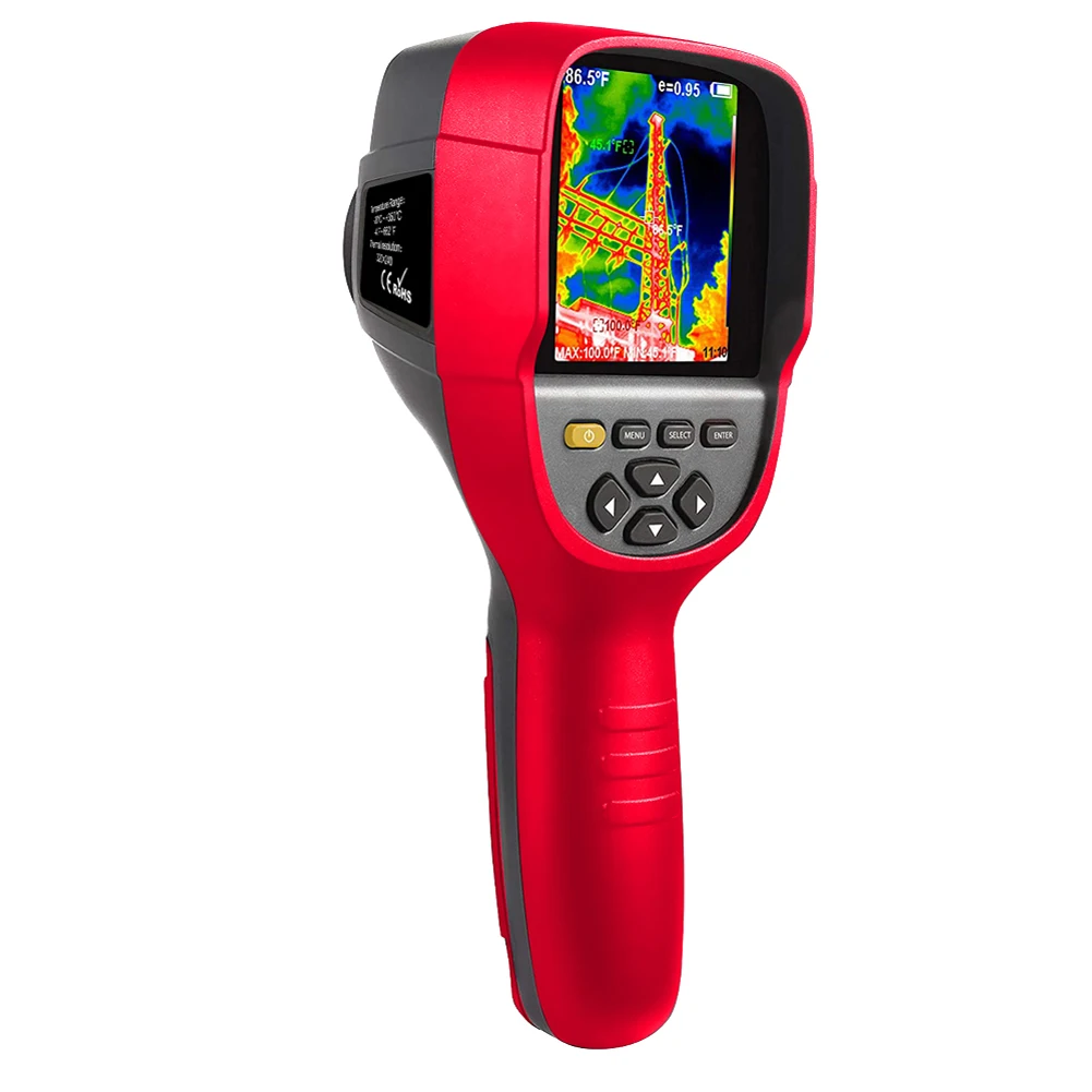 

ET692D Infrared Thermal imager 3.2 Inch TFT Display -20~350℃ 5 Color Palette 4 Languages Adjustable Thermal Imager Camera