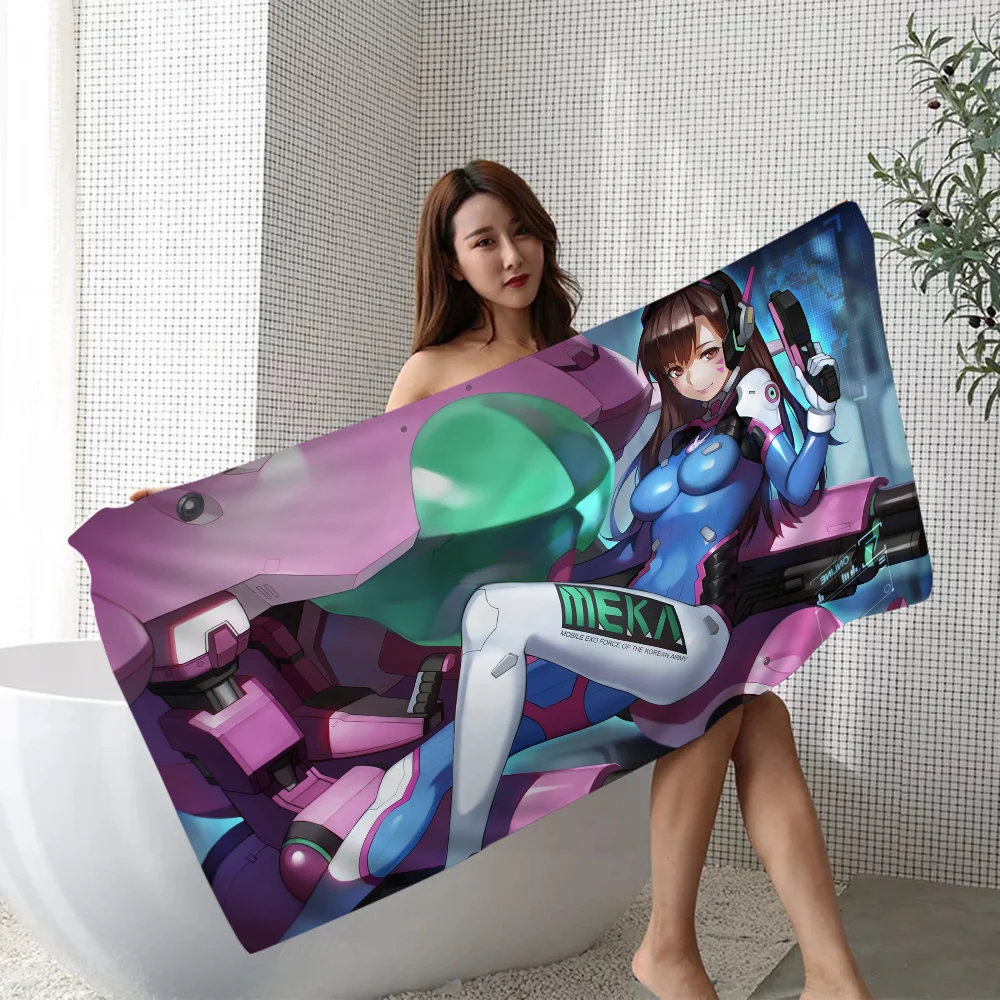 O-Overclock Ow Быстросохнущее Пляжное Полотенце Из Микрофибры Мягкое Впитывающее