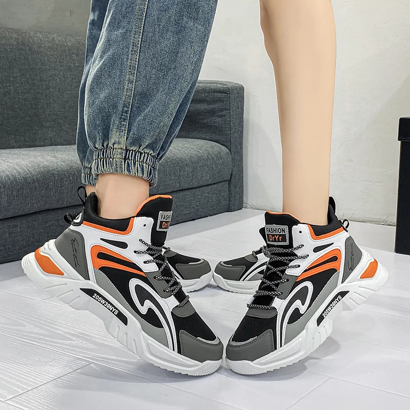 Men Shoes Women Sneakers PU Casual Running Shoes Lightweight Comfort Breathable Couple Walking Footwear Feminino Zapatos New