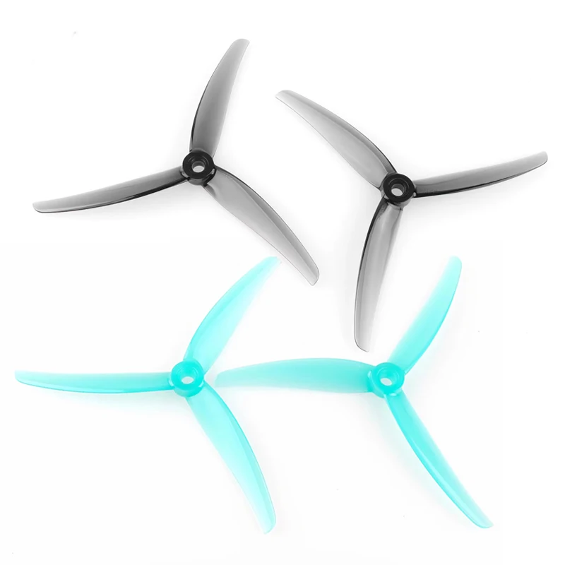 

2Pairs HQ Juicy Prop J37 J40 3 Blades Freestyle 5.1 Inch Propeller PC 5.1x4x3 CW CCW Replacement Paddles 5mm Shaft for FPV Drone