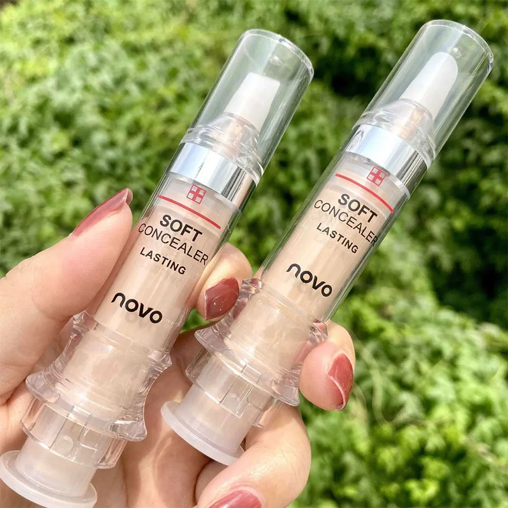 Консилер для лица с полным покрытием жидкий крем от акне и темных кругов