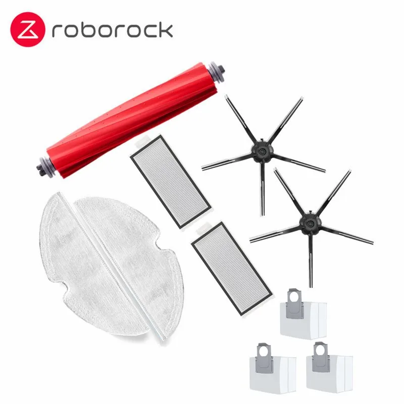 

Original Roborock Q7 Max / Q7 MAX + / T8 Floor Sweeping Robot Spare Parts Mop Main Dust Bag Filter Screen Main Brush Cover