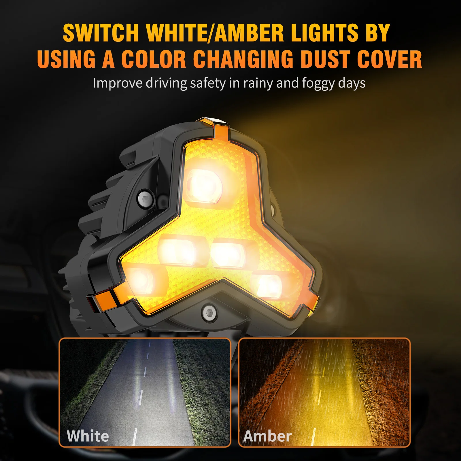 12 В 24 автомобильная стандартная подсветка для внедорожника фонарь 4WD