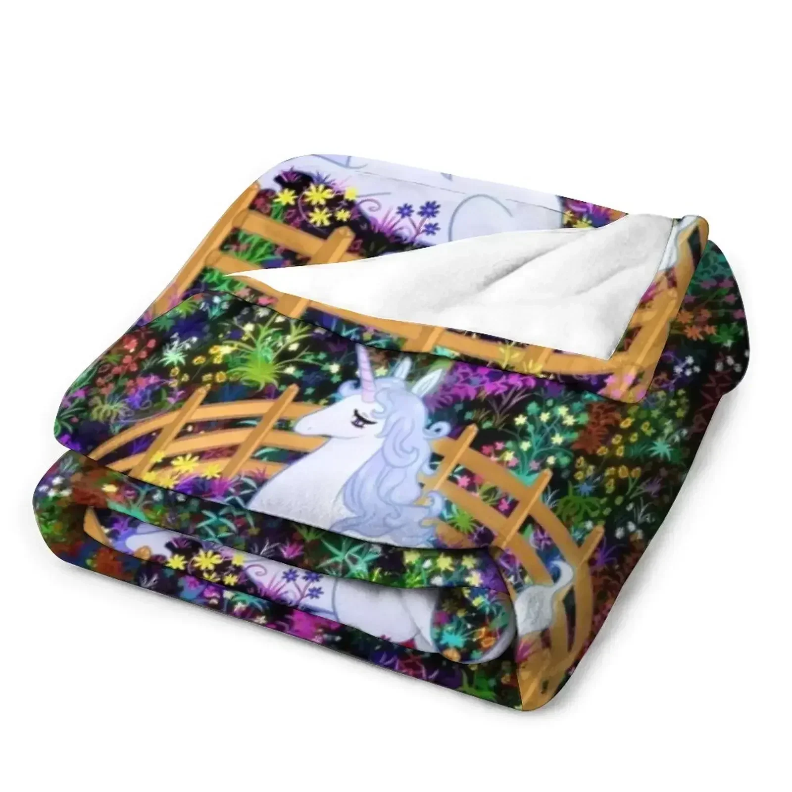 Одеяло Последний Единорог в Возможности роскошное одеяло для дивана зимние