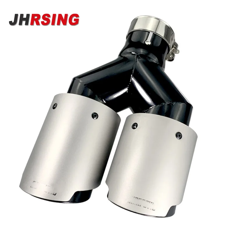 Универсальная автомобильная модификация глянцевый наконечник глушителя