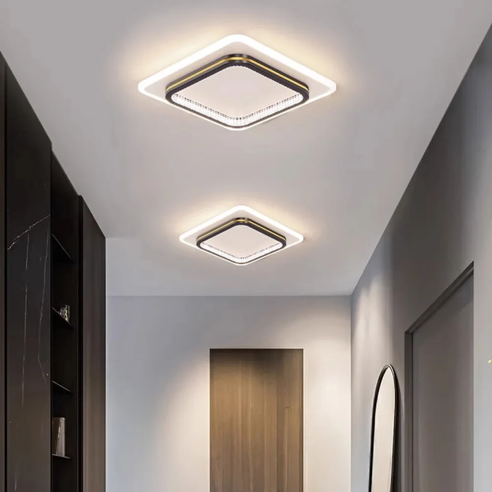 Современные светодиодные потолочные светильники для домашнего декора с тrichromatic