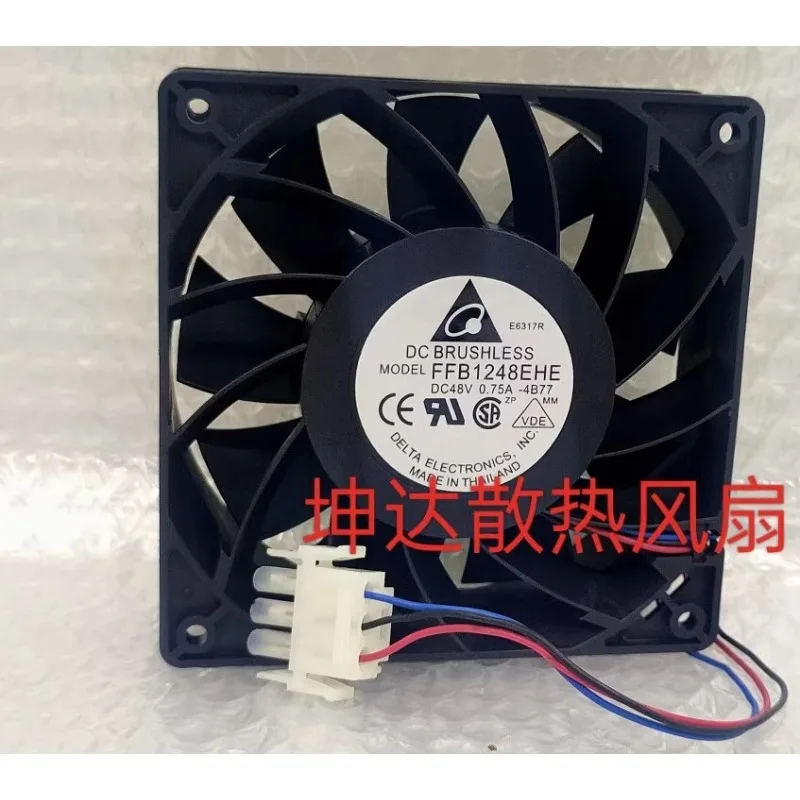 Оригинальный новый вентилятор ЦП для Delta FFB1248EHE-4B77 12 см 12038 48 в 120 а частота вентилятор преобразователя 120*38 мм
