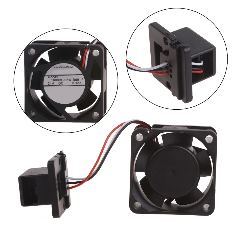 

A90L-0001-0575#A 1608VL-05W-B69 New Cooler Fan 0.09A 24V 4020 3-wire Cooling Fan Dropship
