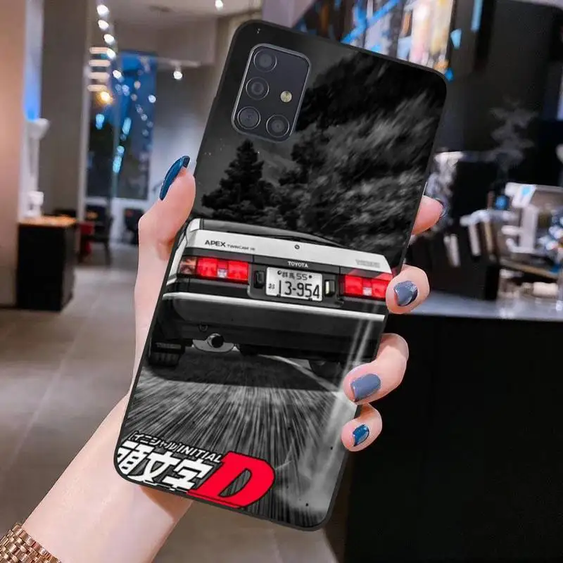 Чехол для телефона JDM с японским аниме Initial D AE86 задний фонарь Samsung Galaxy S21 Plus Ultra S20 FE