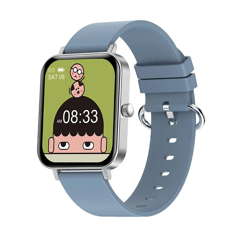 

CF82 Men's Smart Watch 1.69 "Waterproof Fitness Bracelet Heart Rate Monitor Exercise Sleep Test iOS Android Smart Watch Hot Sale