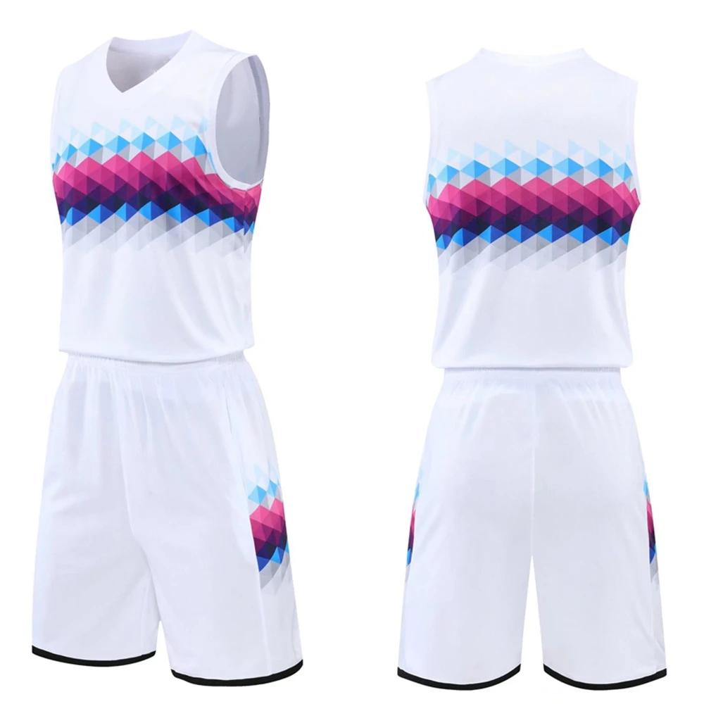 Men's and Women's Uniforms Youth Summer New 2023 Basketball Jerseys Quick-Dry Breathable Training Sports Suit College Uniform