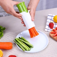 creative vegetable cutters fruit kitchen cucumber carrot divider strawberry slicer splitter kitchen gadget accessories