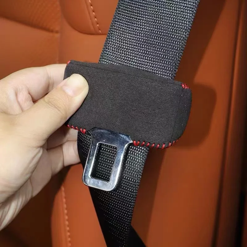 

Car Safety Belt Buckle Covers FOR Beetle Jetta Lavida Octavia WGMW BYD Chery ram subaru GMC Car accessories