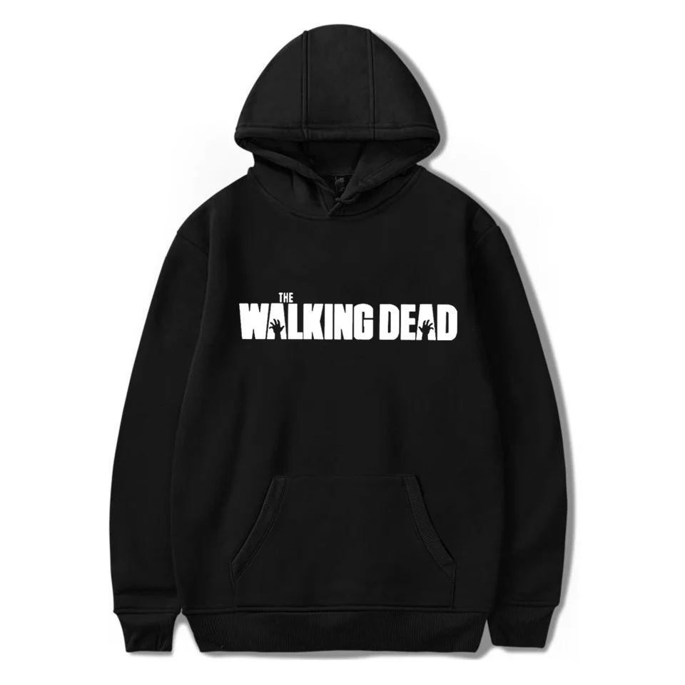 

The Walking Deads Hoodies Men Casual Personality Hip Hop Sweatshirt Teenager Fashion Outdoor Pullover