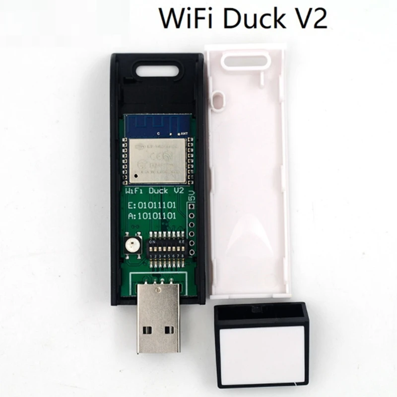 Wi-Fi утка V2 с чехлом ESP8266 режим а микроконтроллер действует как USB-клавиатура |