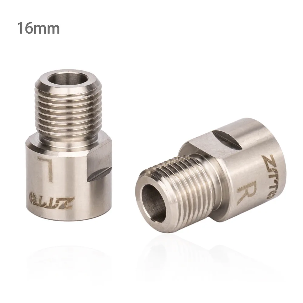 

Precise Pedal Extension Shaft Natural Color Riding Comfort Less Labor-intensive Extender Accessories Chrome Molybdenum Steel