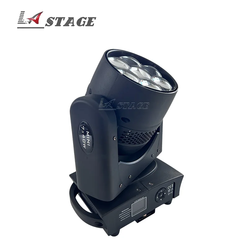 7*40W Mini B RGBW LED Bee Eye beam wash zoom effect сценический светильник с подвижной головкой