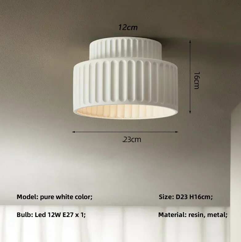 

Потолочный светильник Blonche Nordic Cream