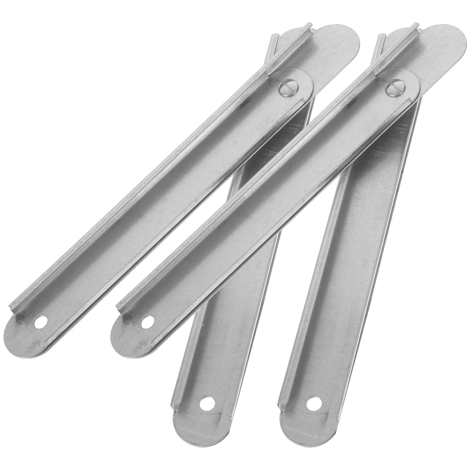 

2 Pcs Heavy Duty Step Ladder Hinge Iron Folding Aluminum Alloy Lightweight Parts
