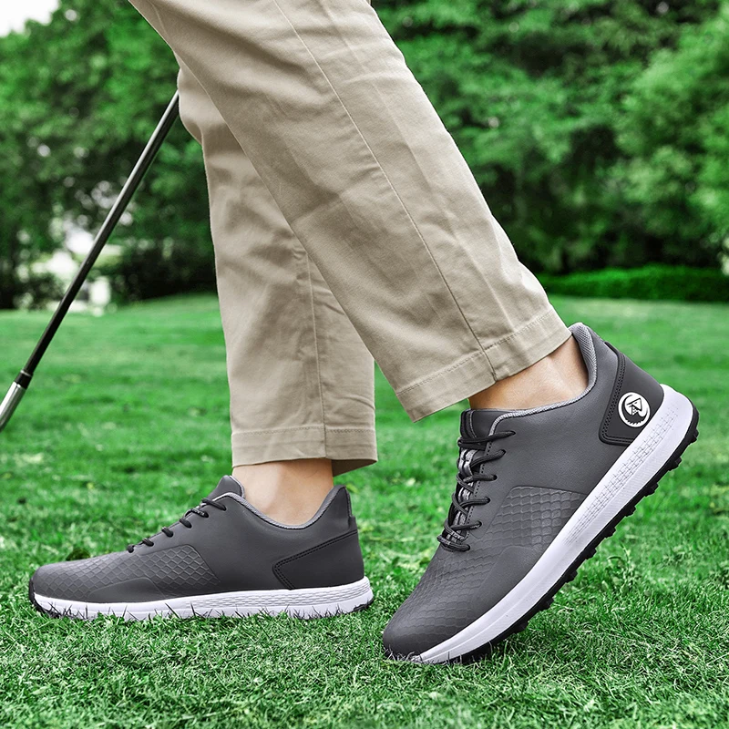 Professional Golf Shoes Men's Large 40-47 Golf Shoes Men's Grass Walking Shoes Golf Players' Luxury Sports Shoes