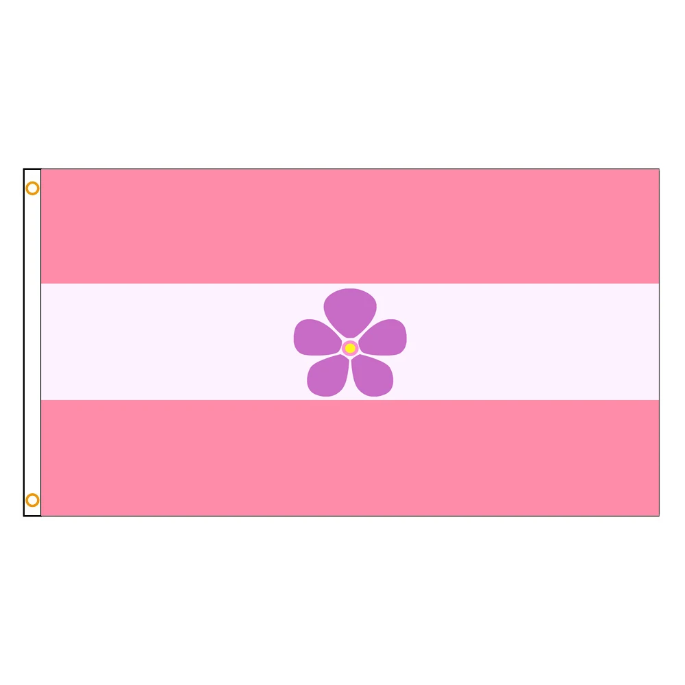 90x150 см, сапфический флаг, Радужный Флаг ЛГБТ